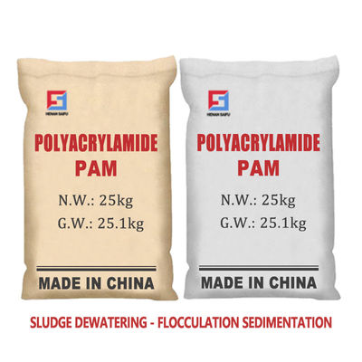 Przemysłowy chemiczny flokulant rozpuszczalny w wodzie polimer APAM Poliakrylamid Anionowy