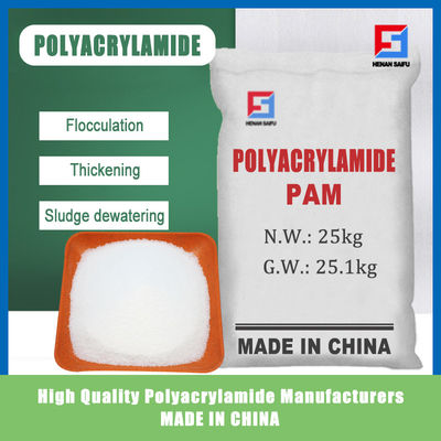 Poliakrylamidowy flokulant PAM Chemical do odwadniania anionowych osadów ściekowych w kopalniach